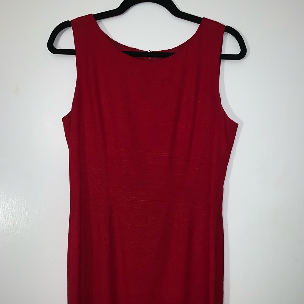 Vintage Red Sheath Dress